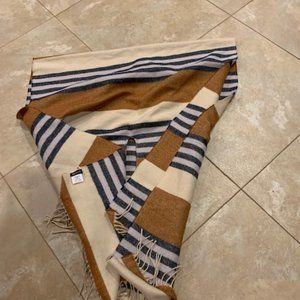 madewell poncho scarf shawl one size